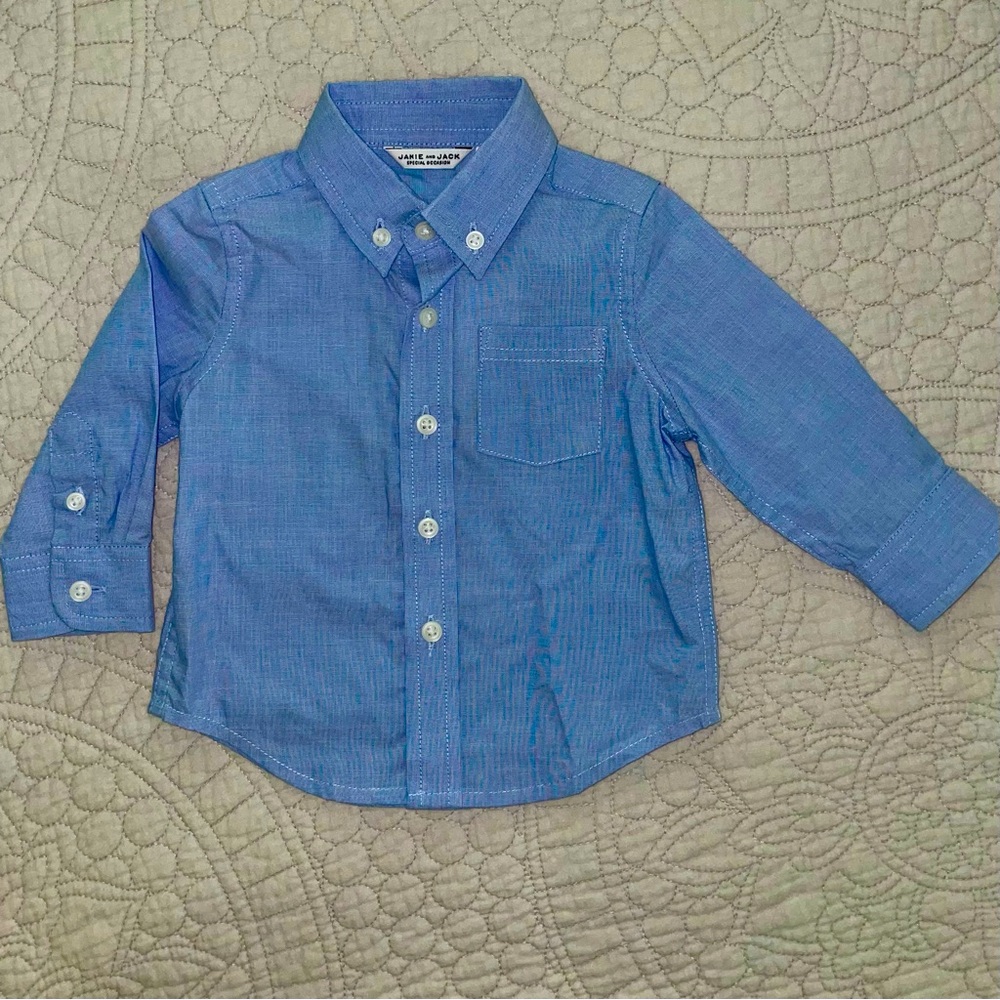 NWT Janie & Jack 3-6m Oxford Shirt